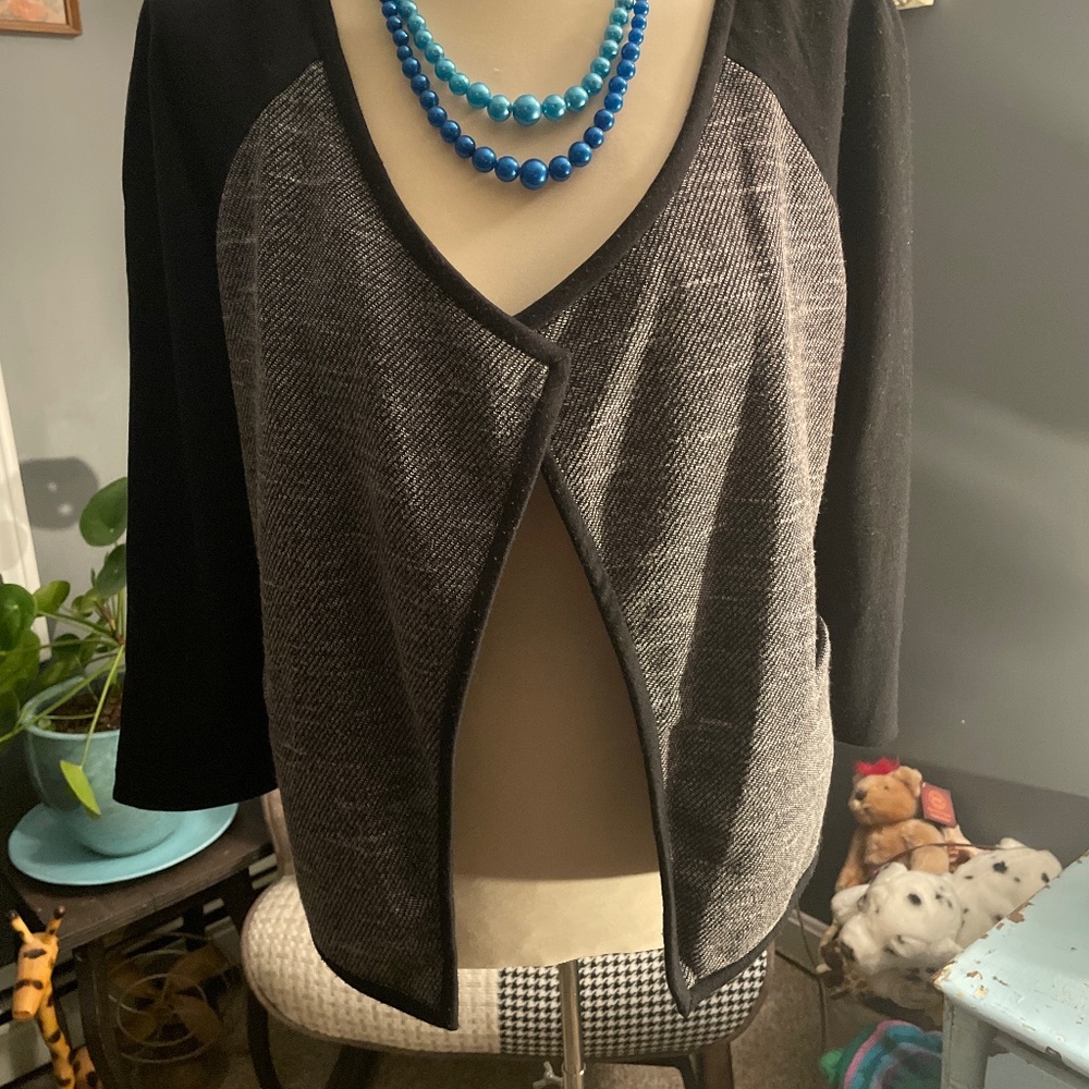 3/4 length sleeved blazer